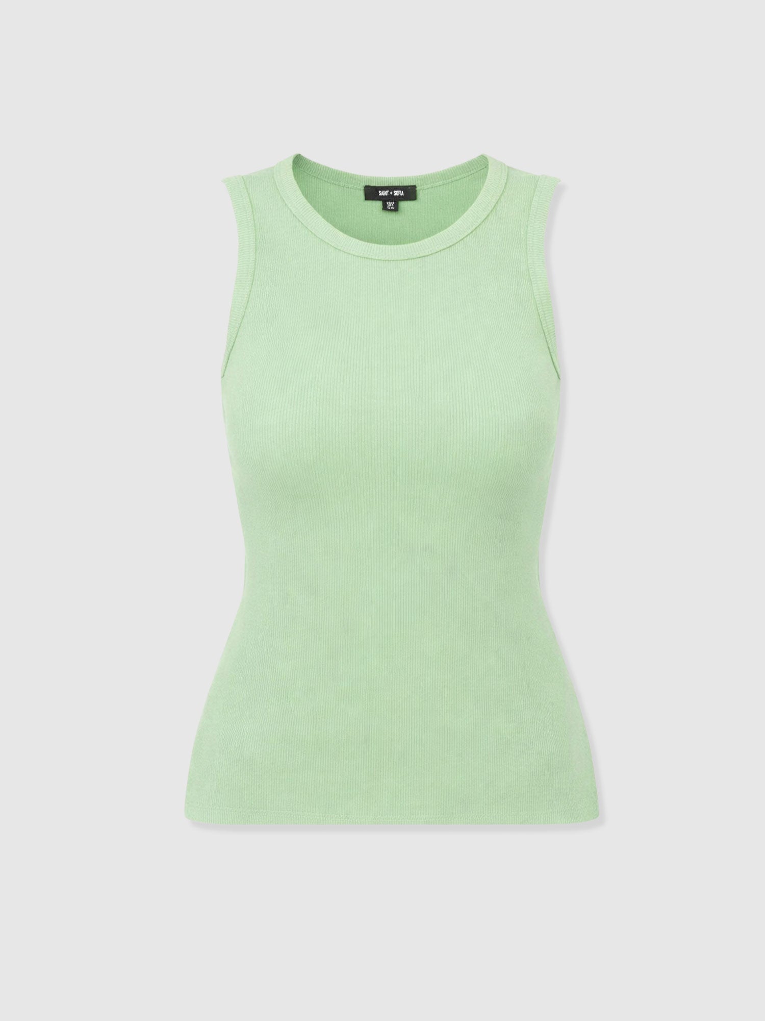Nova Racer Vest - Mint - Women's T-shirts | Saint + Sofia® USA