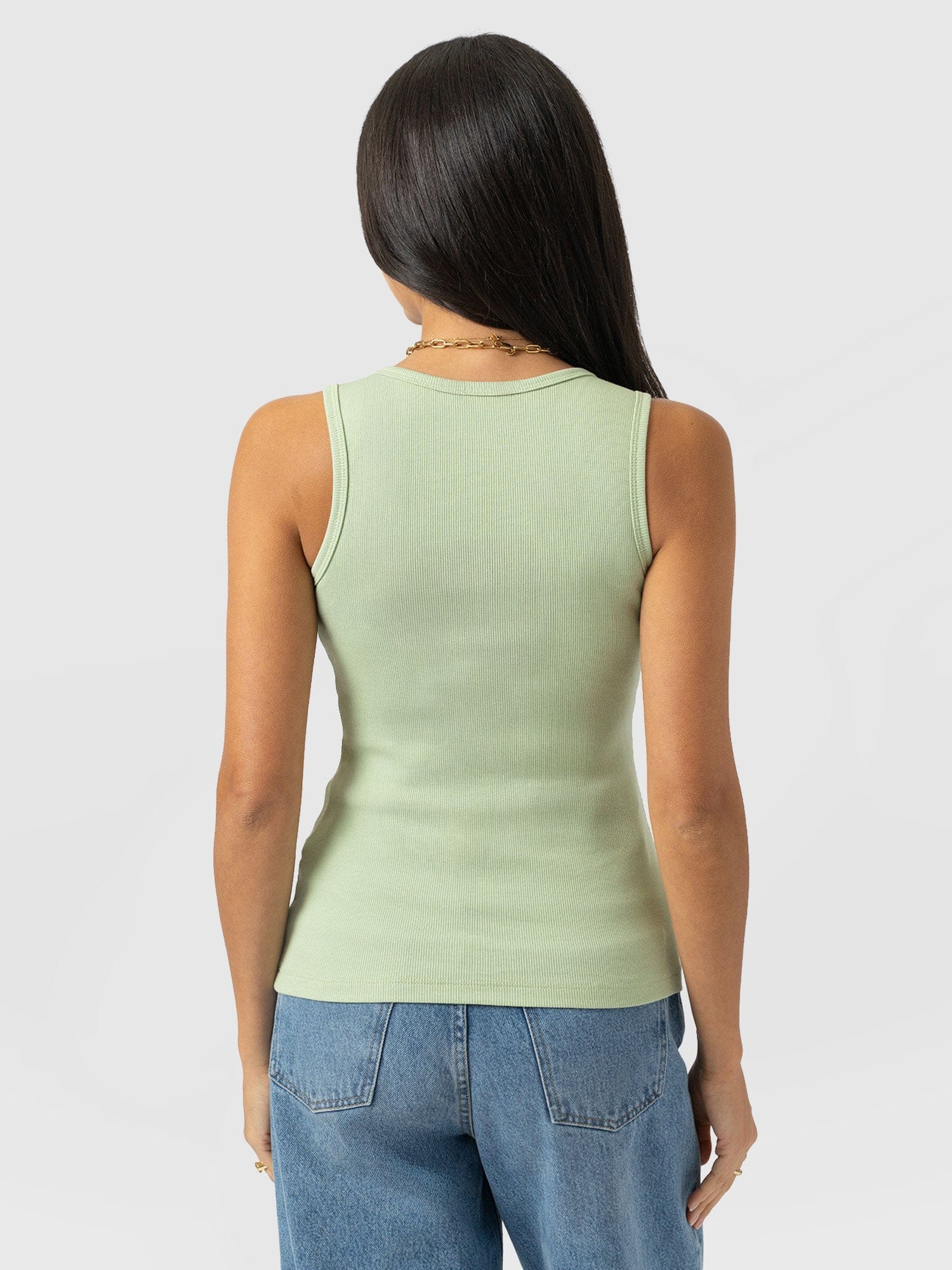 Nova Racer Vest - Mint - Women's T-shirts | Saint + Sofia® USA