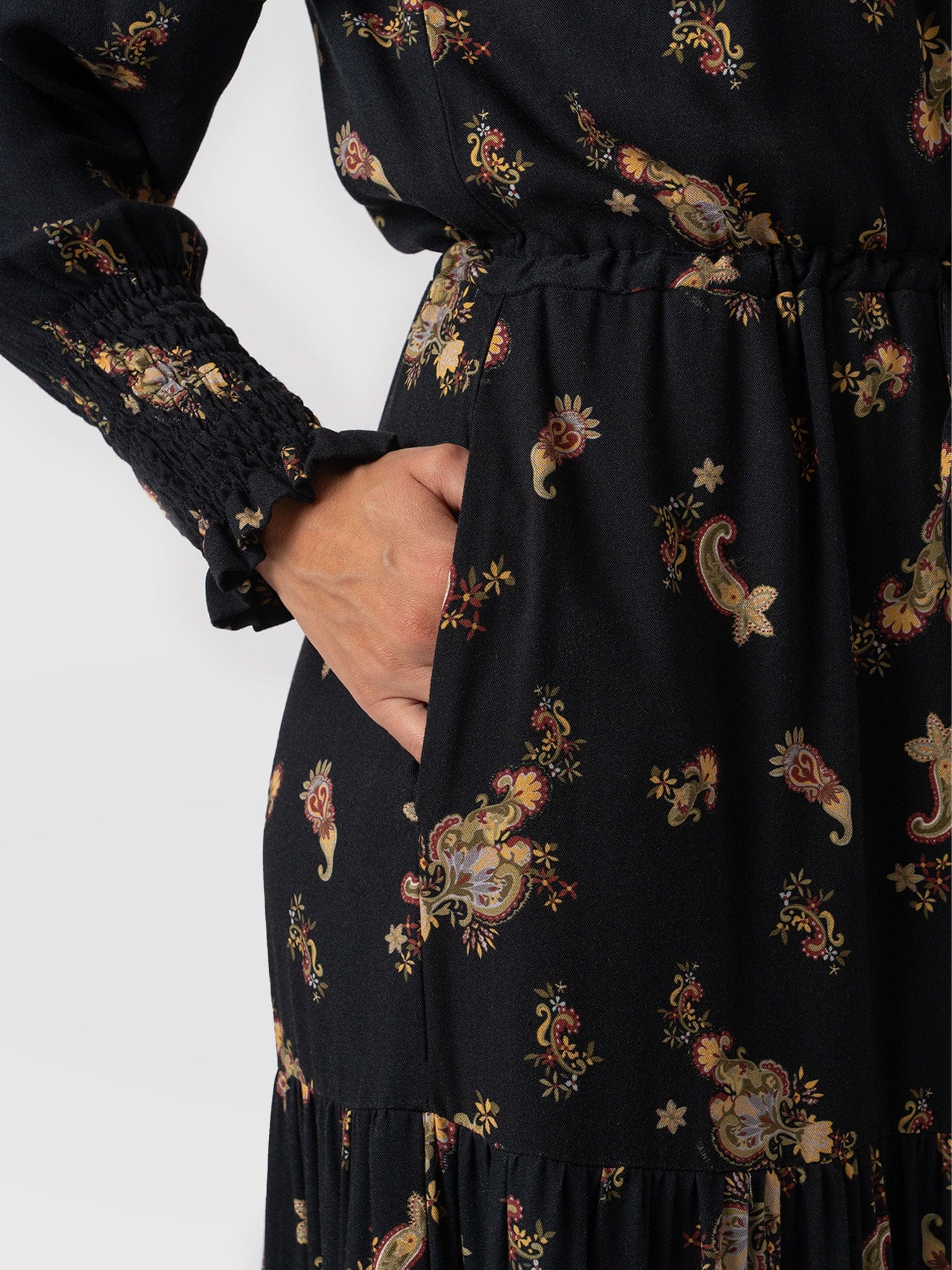 Olivia Zip Up Dress Highland Paisley - Women's Dresses | Saint + Sofia® US