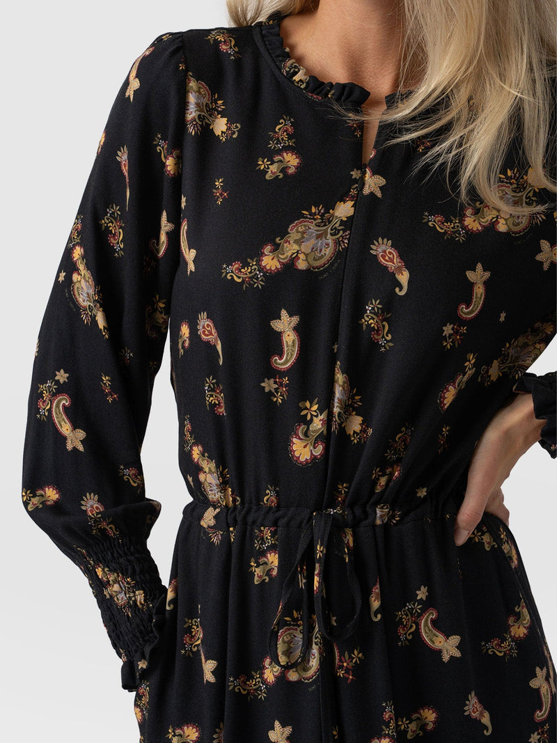 Olivia Zip Up Dress Highland Paisley - Women's Dresses | Saint + Sofia® US