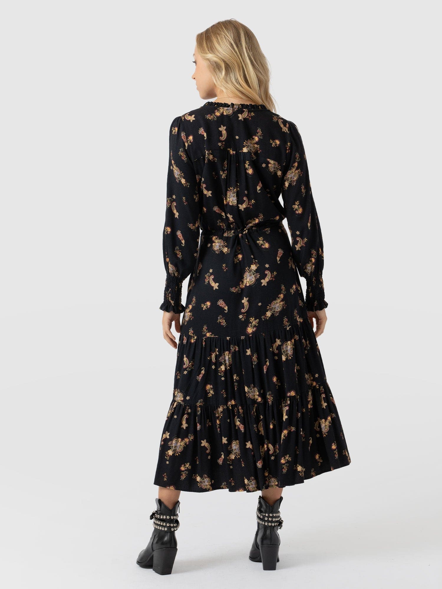 Olivia Zip Up Dress Highland Paisley - Women's Dresses | Saint + Sofia® US