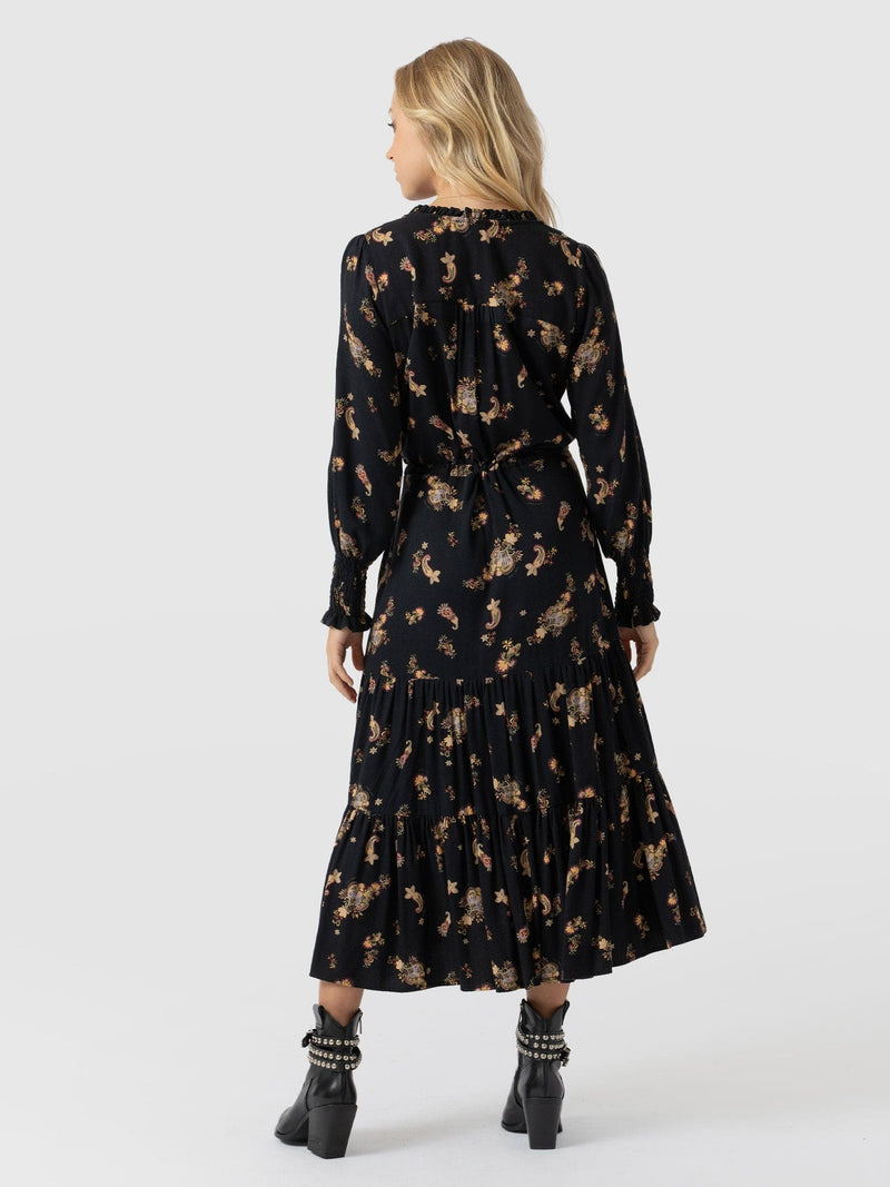 Olivia Zip Up Dress Highland Paisley - Women's Dresses | Saint + Sofia® US