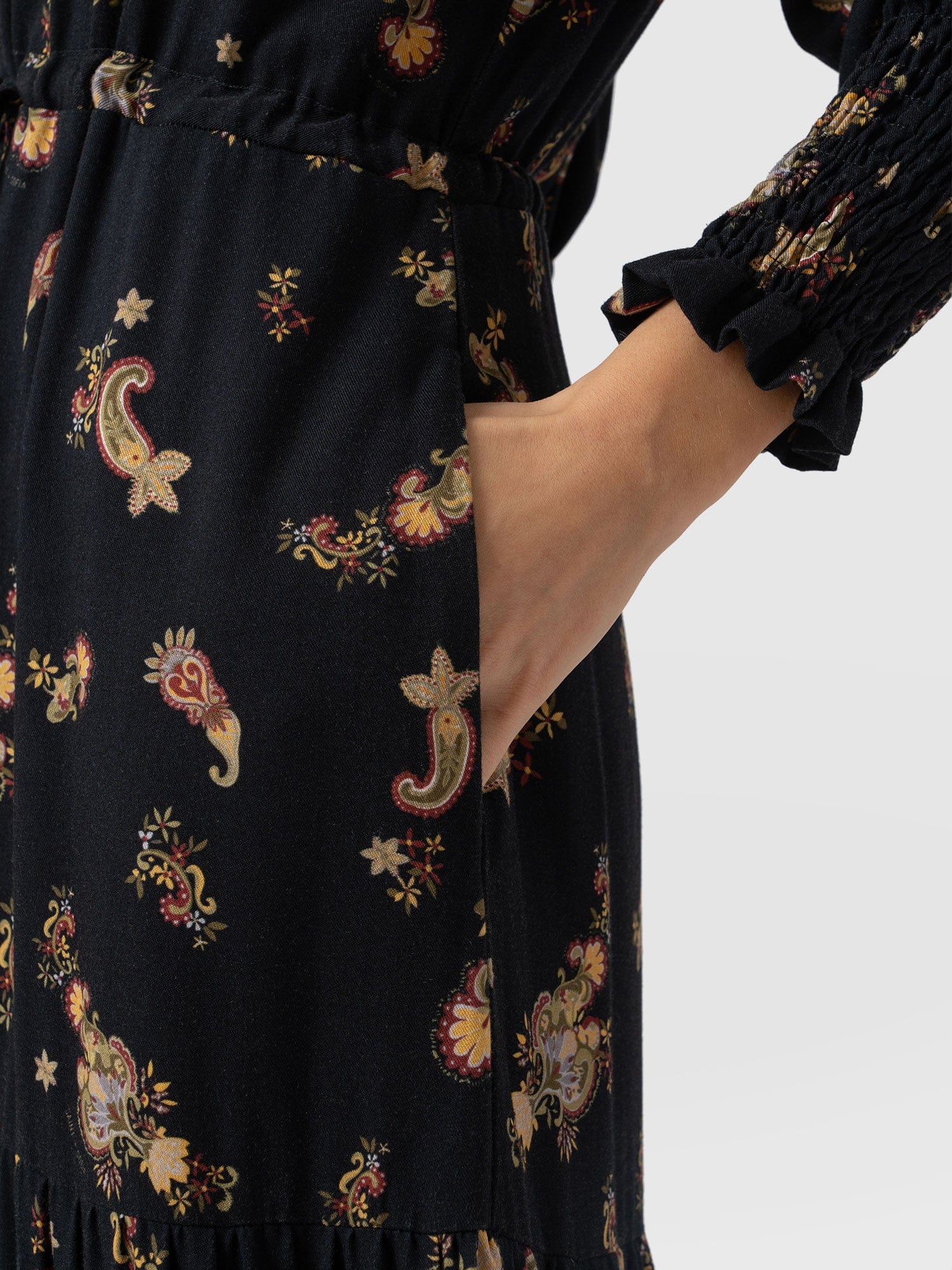 Olivia Zip Up Dress Highland Paisley - Women's Dresses | Saint + Sofia® US