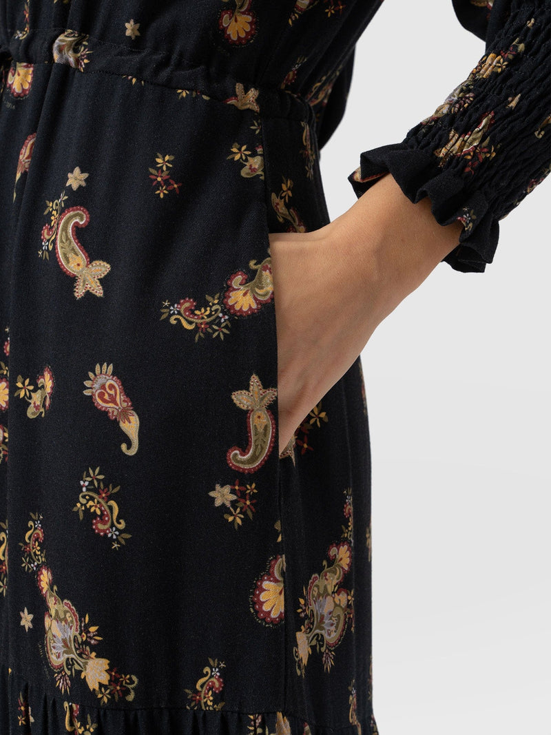 Olivia Zip Up Dress Highland Paisley - Women's Dresses | Saint + Sofia® US