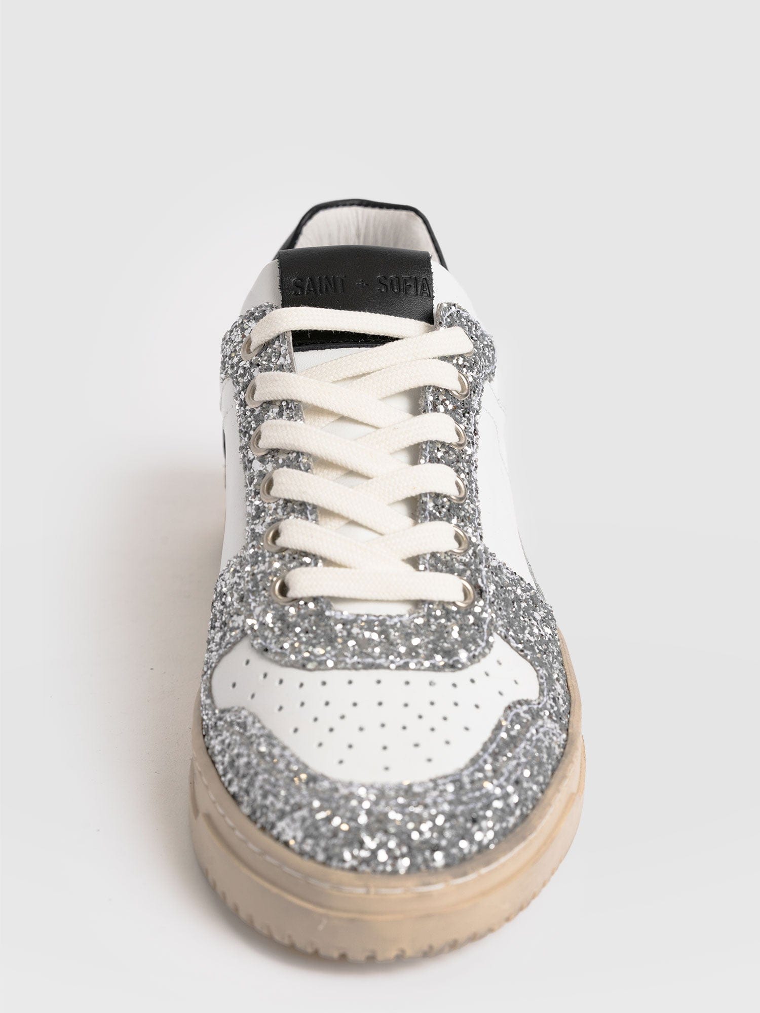 Onyx Sneaker - White/Black - Women's Shoes | Saint + Sofia? USA