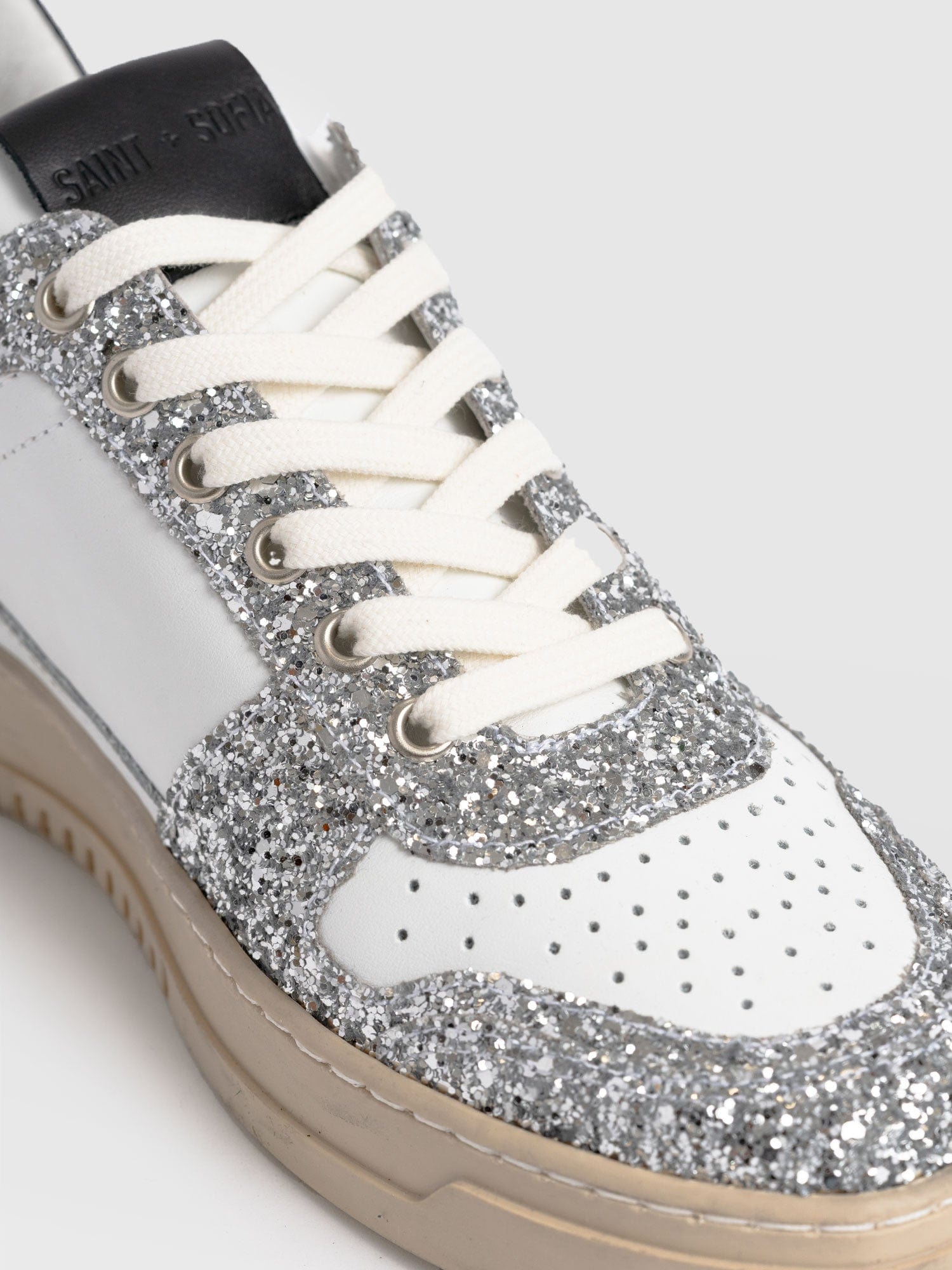 Onyx Sneaker - White/Black - Women's Shoes | Saint + Sofia? USA