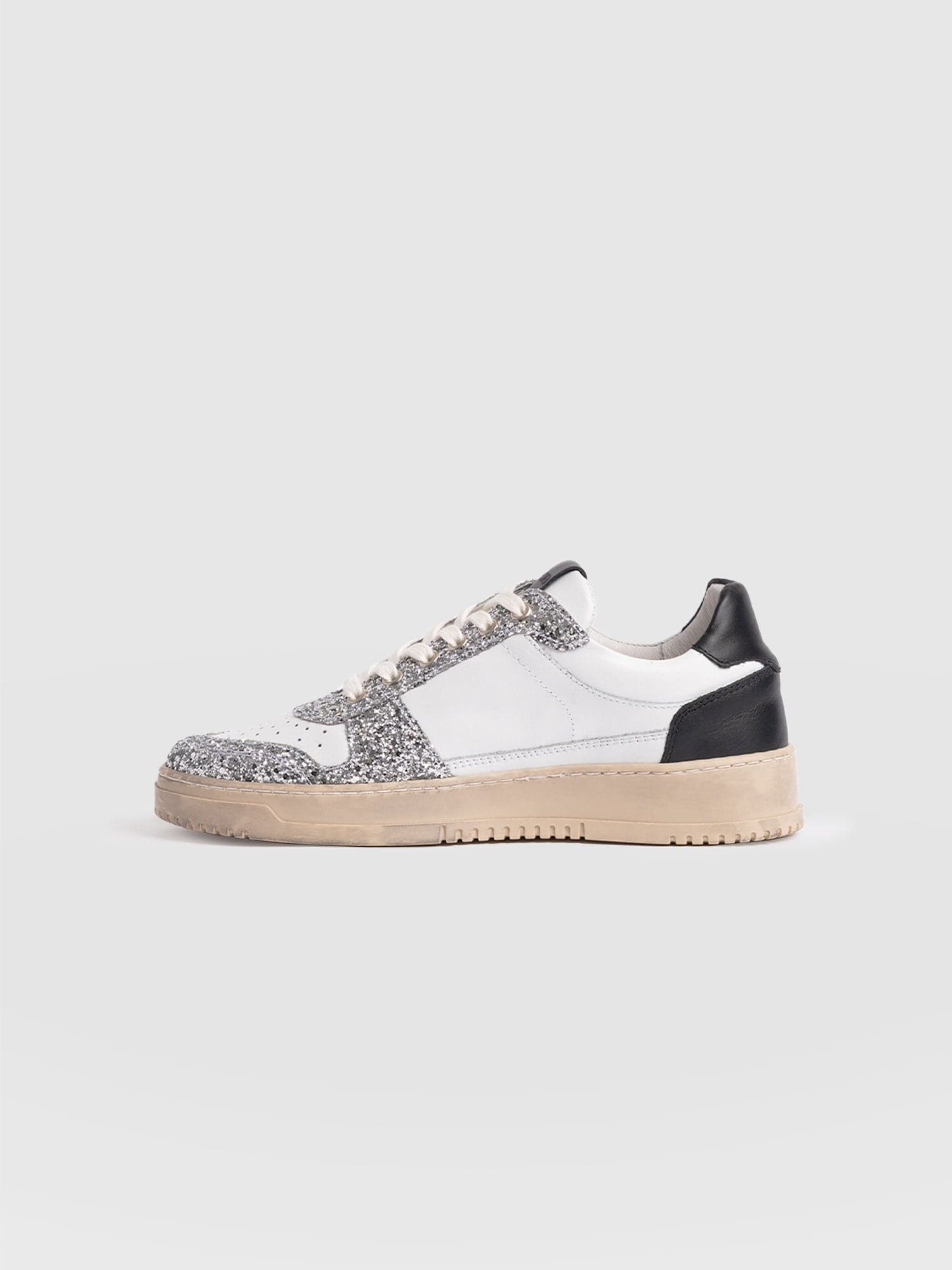 Onyx Sneaker - White/Black - Women's Shoes | Saint + Sofia? USA