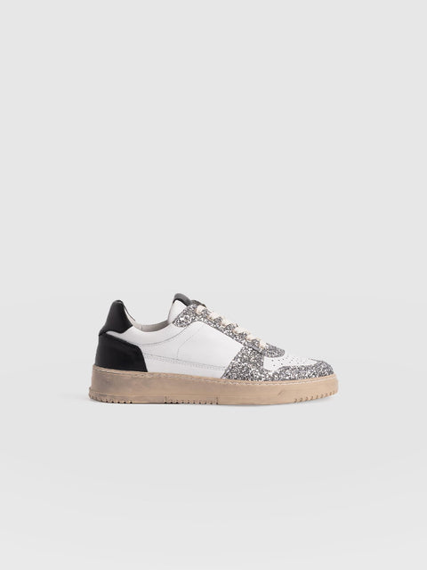 Onyx Sneaker - White/Black - Women's Shoes | Saint + Sofia? USA