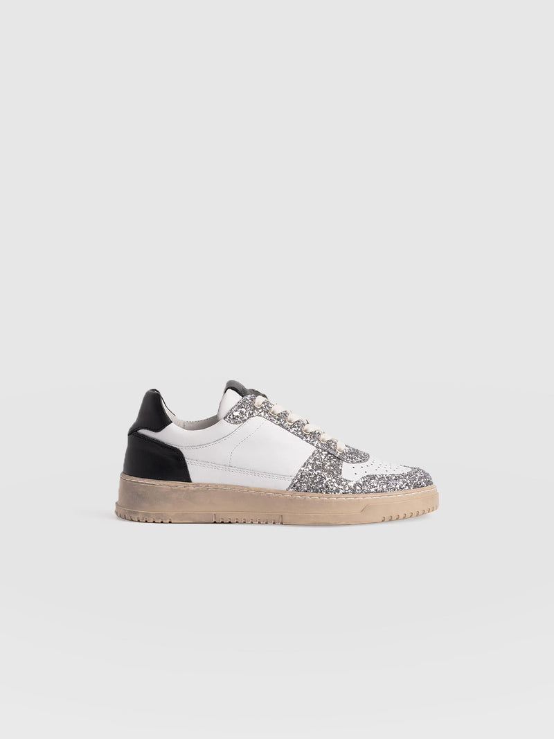Onyx Sneaker - White/Black - Women's Shoes | Saint + Sofia? USA