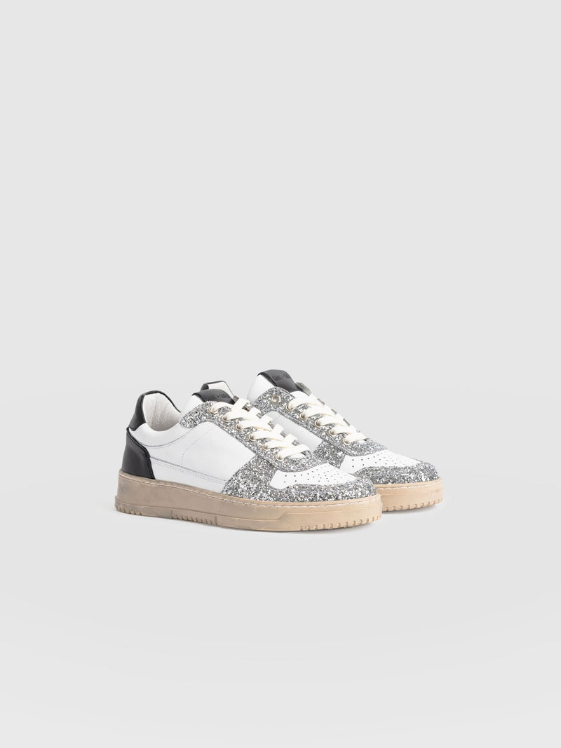 Onyx Sneaker - White/Black - Women's Shoes | Saint + Sofia? USA