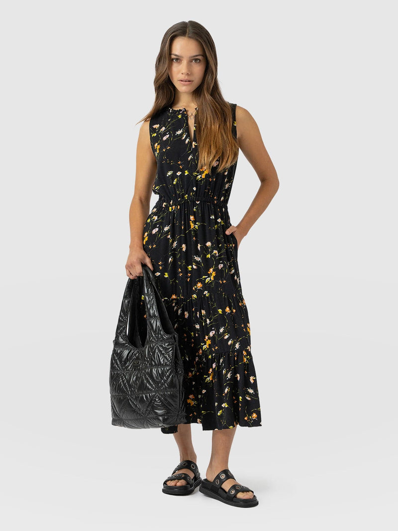 Orla Dress Black Floral - Women's Dresses | Saint + Sofia® USA