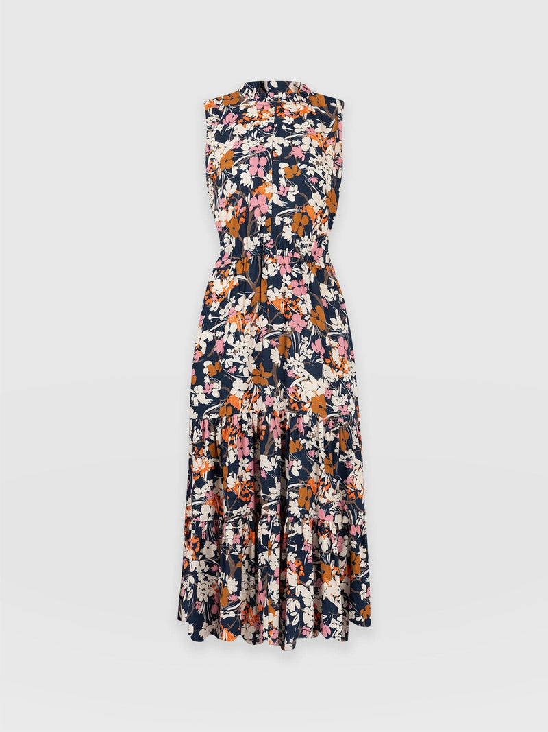 Orla Dress Navy Floral - Women's Dresses | Saint + Sofia® USAA