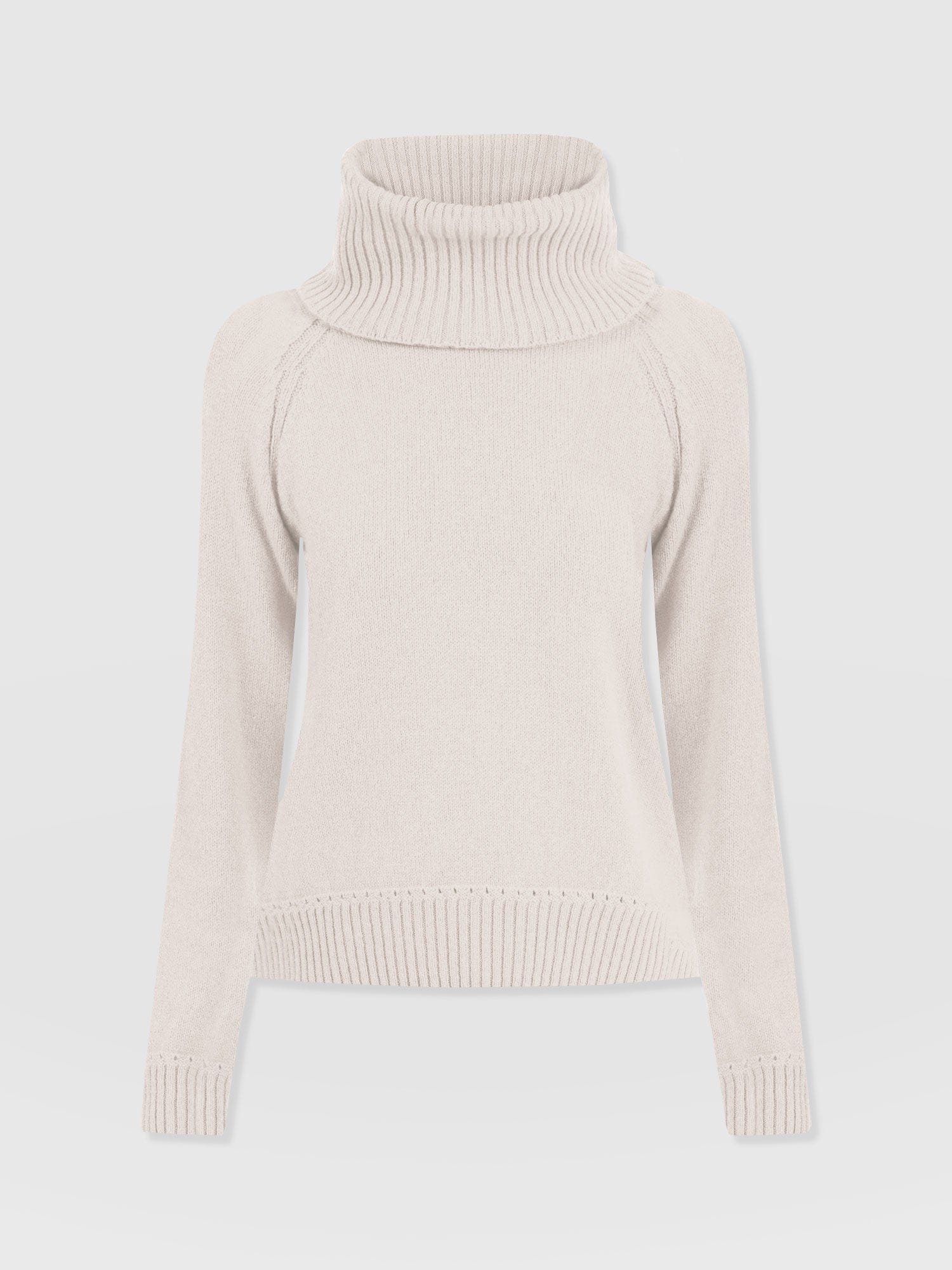 Oxford Cashmere Jumper - Cream - Women's Sweaters | Saint + Sofia® USA