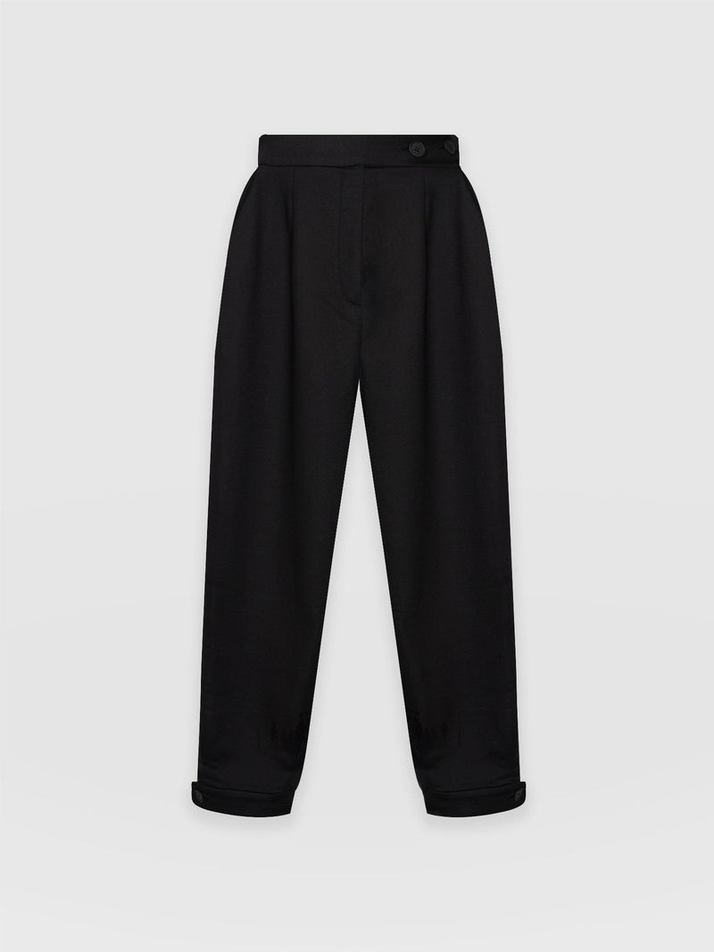 Oxford Pant Black - Women's Trousers | Saint + Sofia® UK