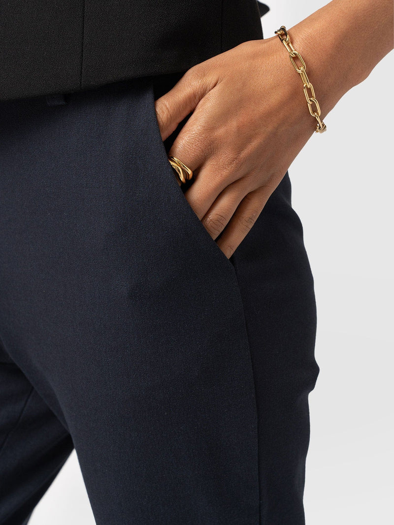 Palmer Pant Navy - Women's Pants | Saint + Sofia® USA