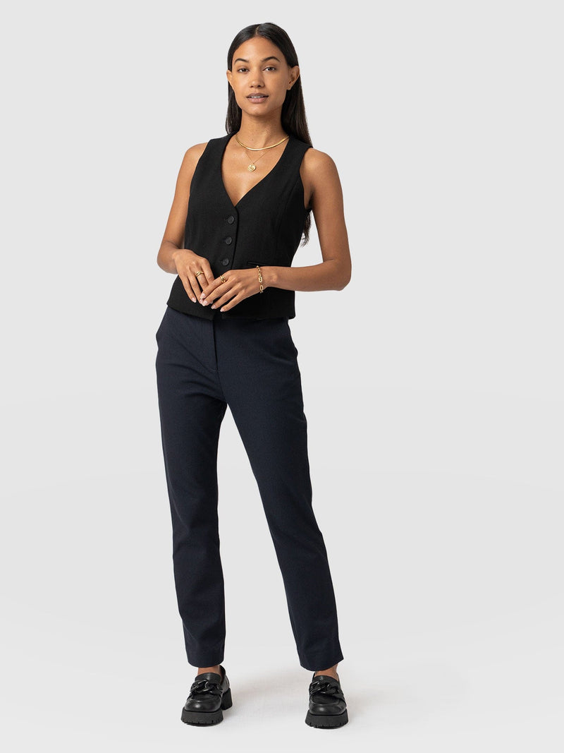 Palmer Pant Navy - Women's Pants | Saint + Sofia® USA