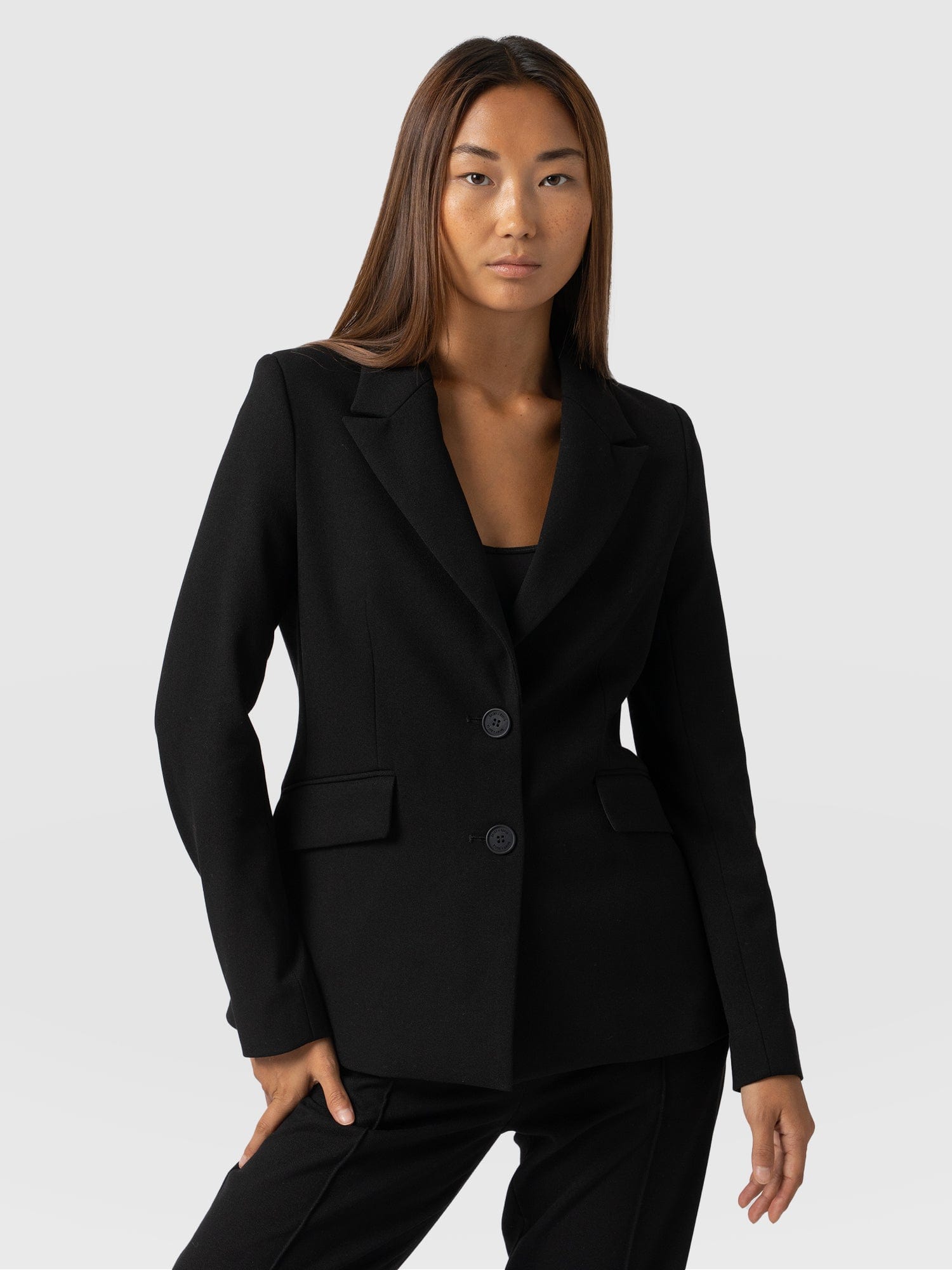 Payton Blazer Black - Women's Blazers | Saint + Sofia® UK