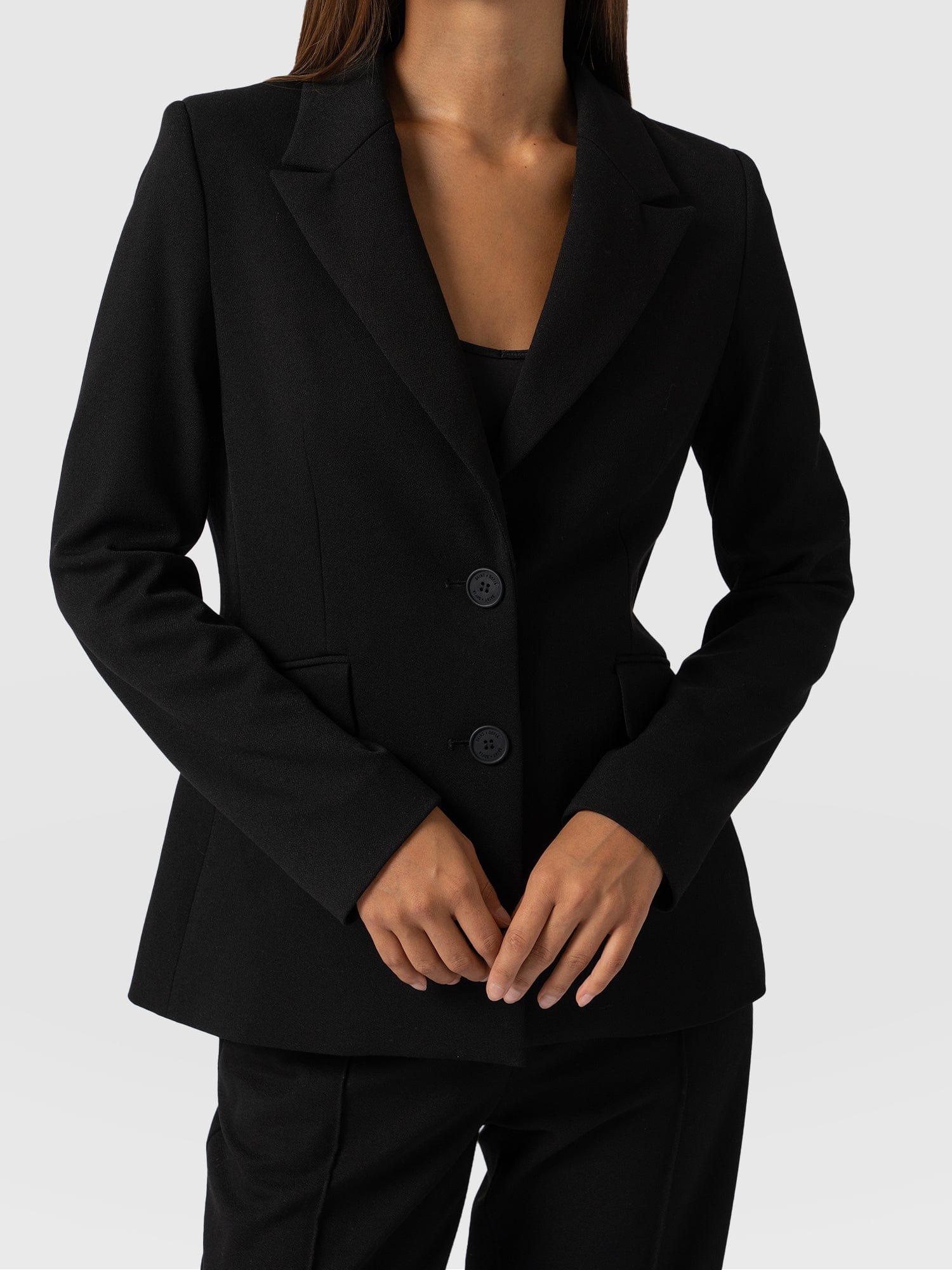 Payton Blazer Black - Women's Blazers | Saint + Sofia® UK