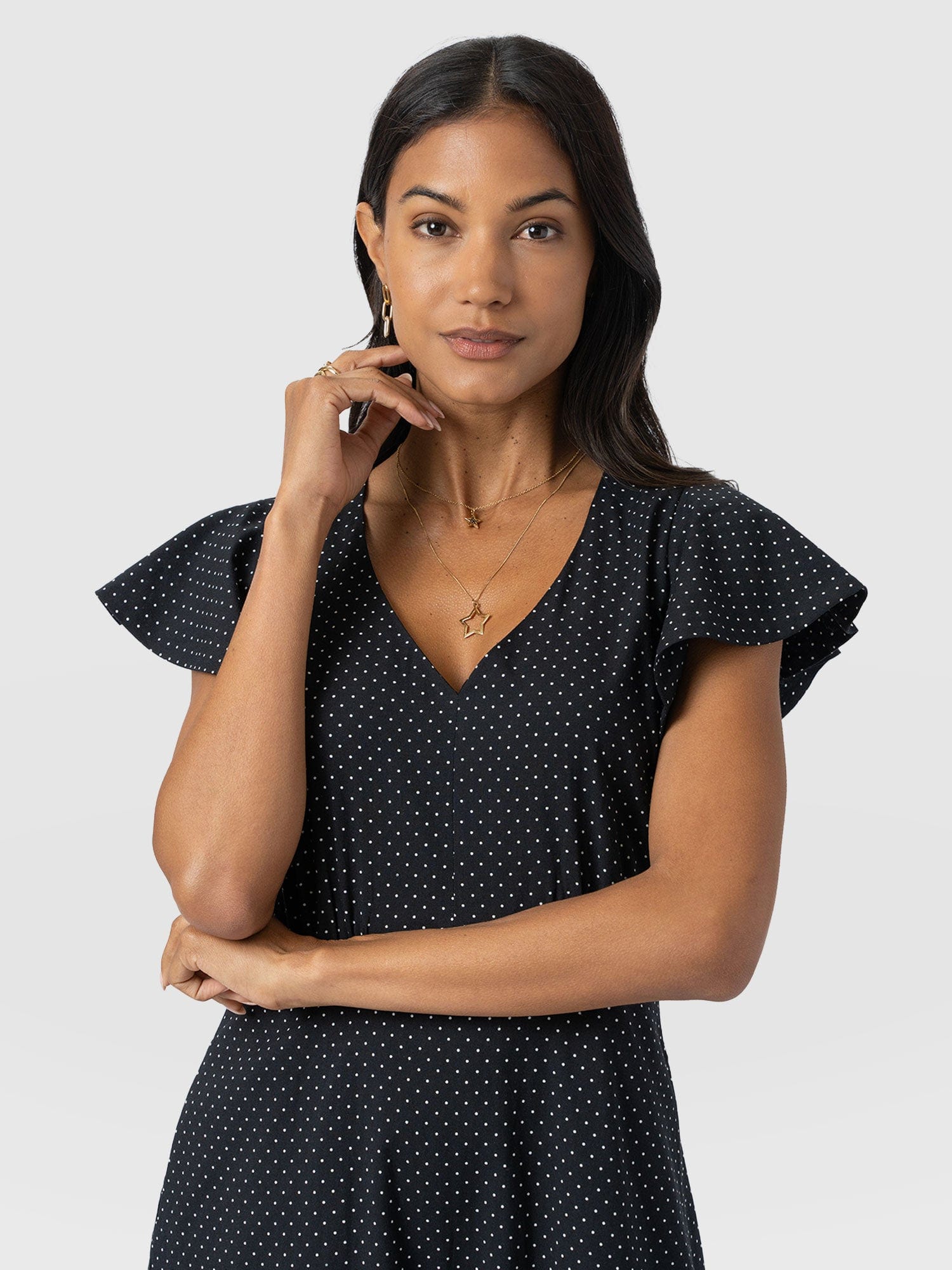 Phoenix Dress - Polka Dot - Women's Dresses | Saint and Sofia® USA