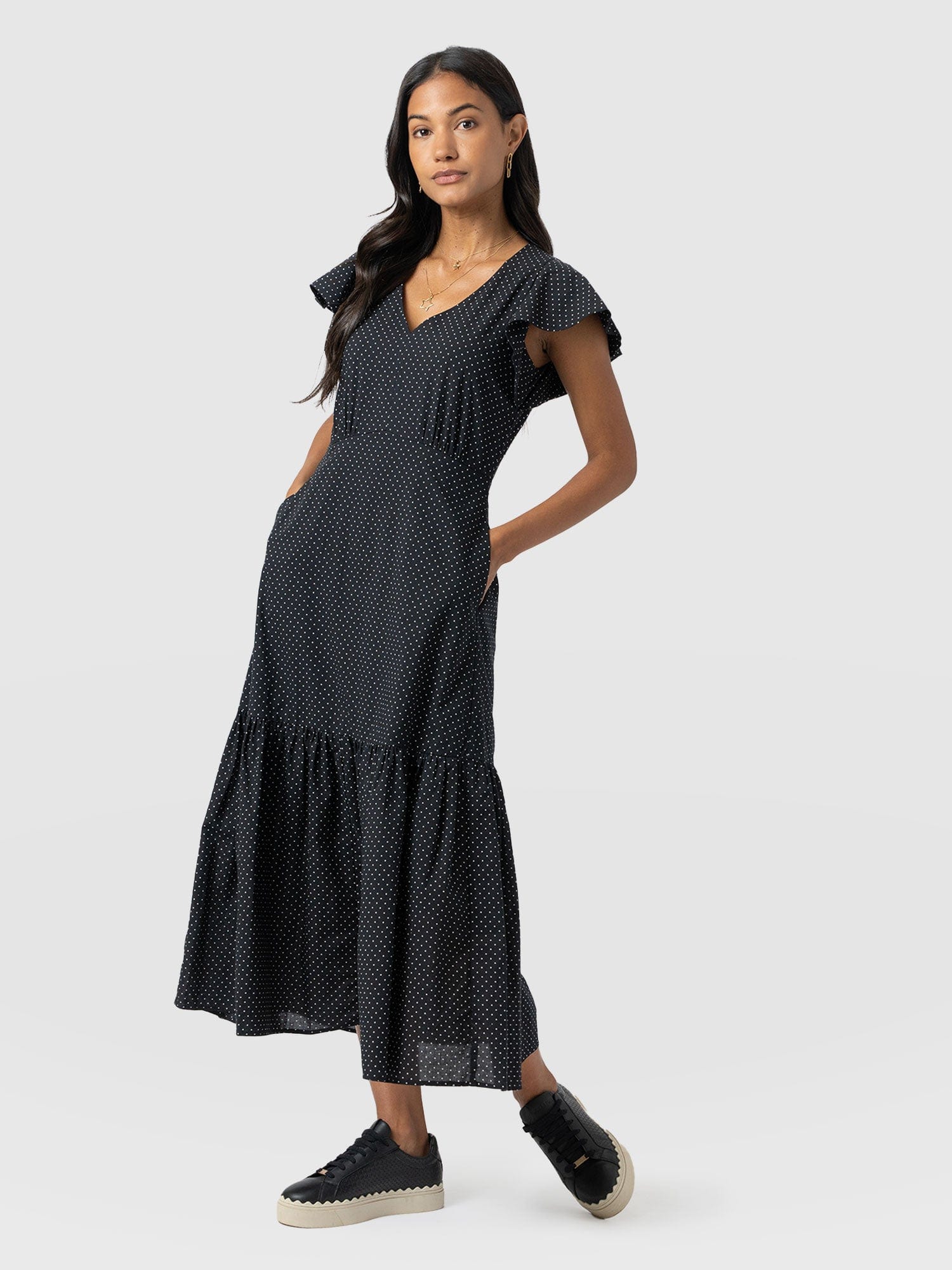 Phoenix Dress - Polka Dot - Women's Dresses | Saint and Sofia® USA