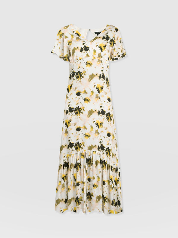 Primrose Dress White Daisy Floral - Women's Dresses | Saint + Sofia® UK
