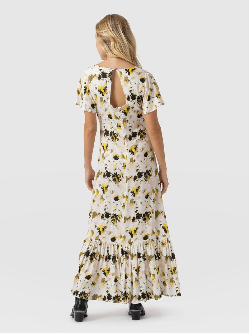 Primrose Dress White Daisy Floral - Women's Dresses | Saint + Sofia® USA