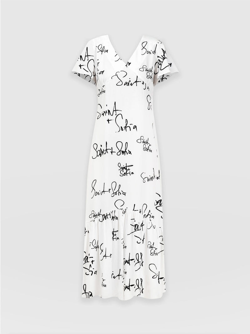 Primrose Dress White Signature - Women's Dresses | Saint + Sofia® USA