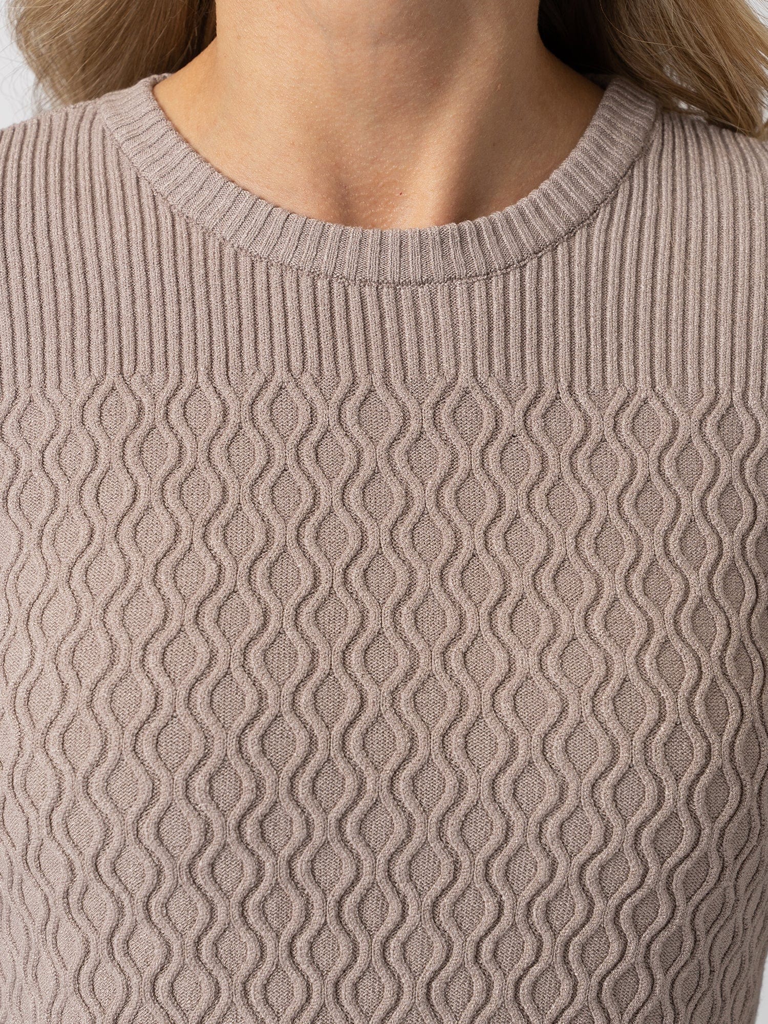 Primrose Knit Sweater Malt - Women's Vests | Saint + Sofia® UK