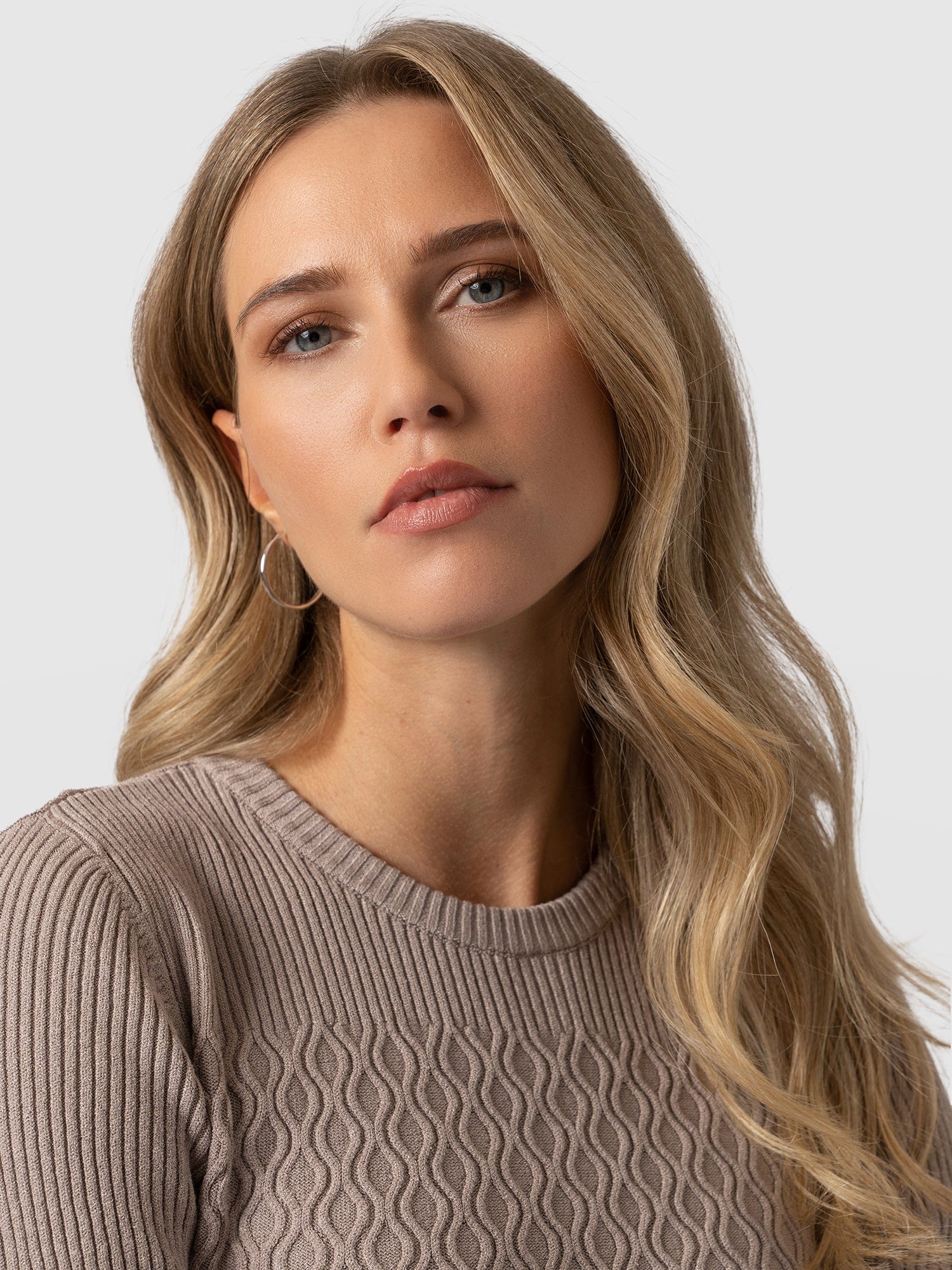 Primrose Knit Sweater Malt - Women's Vests | Saint + Sofia® UK