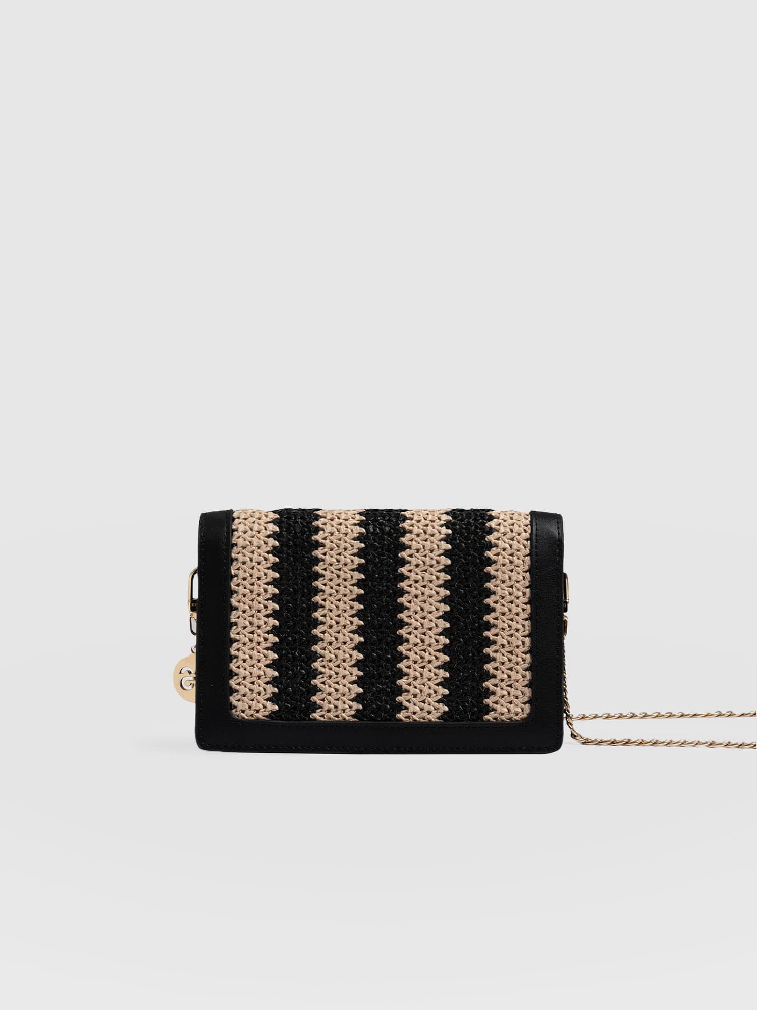 Primrose Wallet on Chain Leopard - Women's Bags | Saint + Sofia® USA