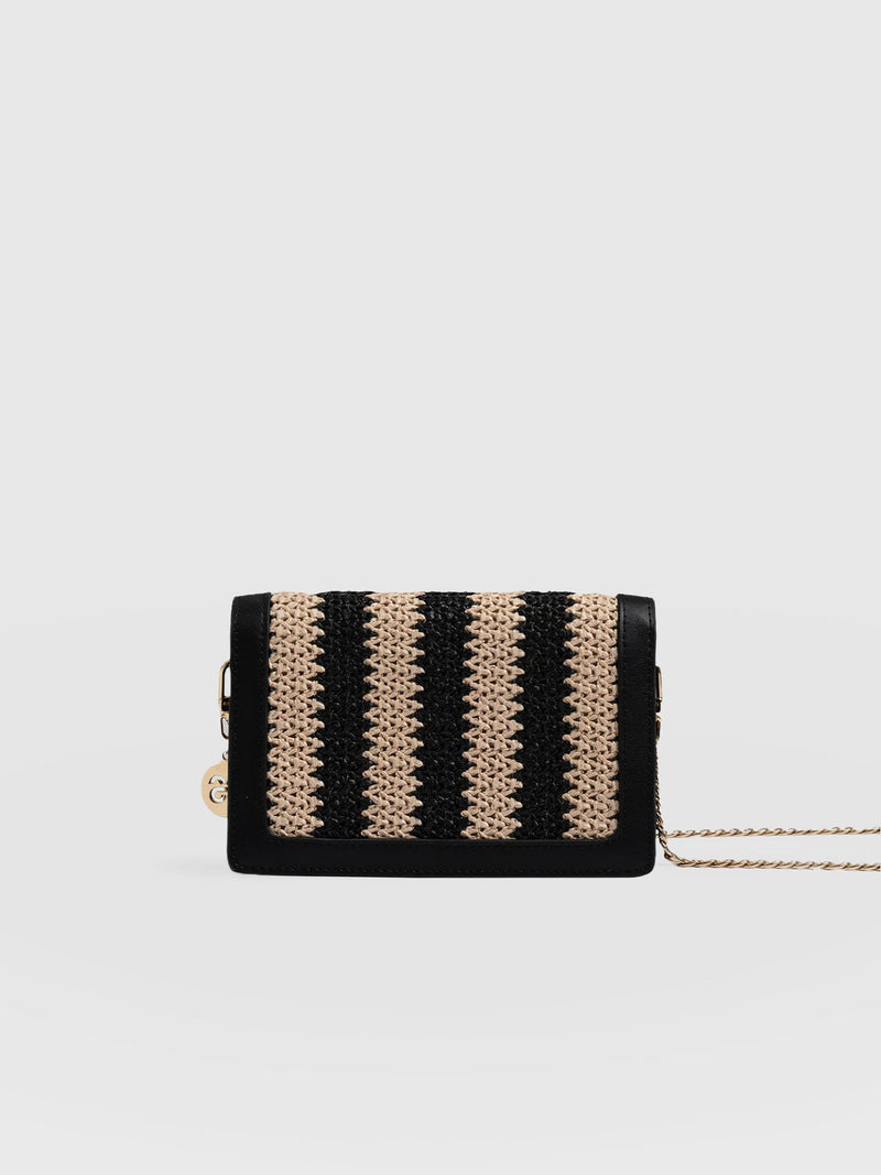 Primrose Wallet on Chain Leopard - Women's Bags | Saint + Sofia® USA