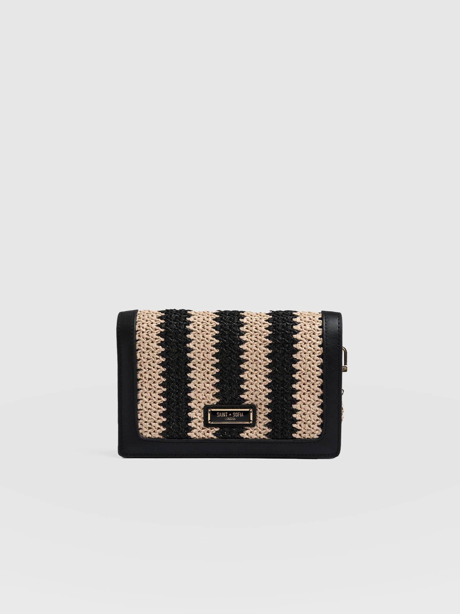Primrose Wallet on Chain Leopard - Women's Bags | Saint + Sofia® USA