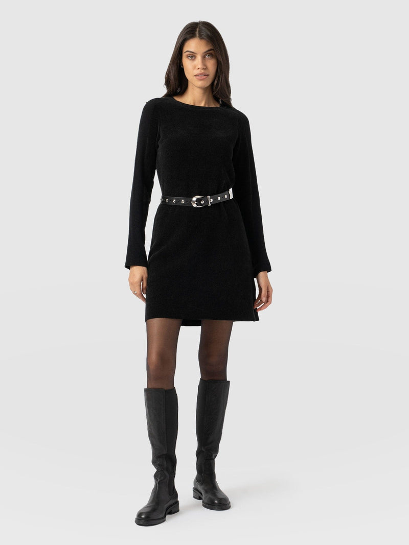 Raya Knit Black - Women's Knitwear | Saint + Sofia® US