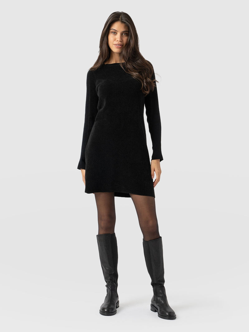 Raya Knit Black - Women's Knitwear | Saint + Sofia® US