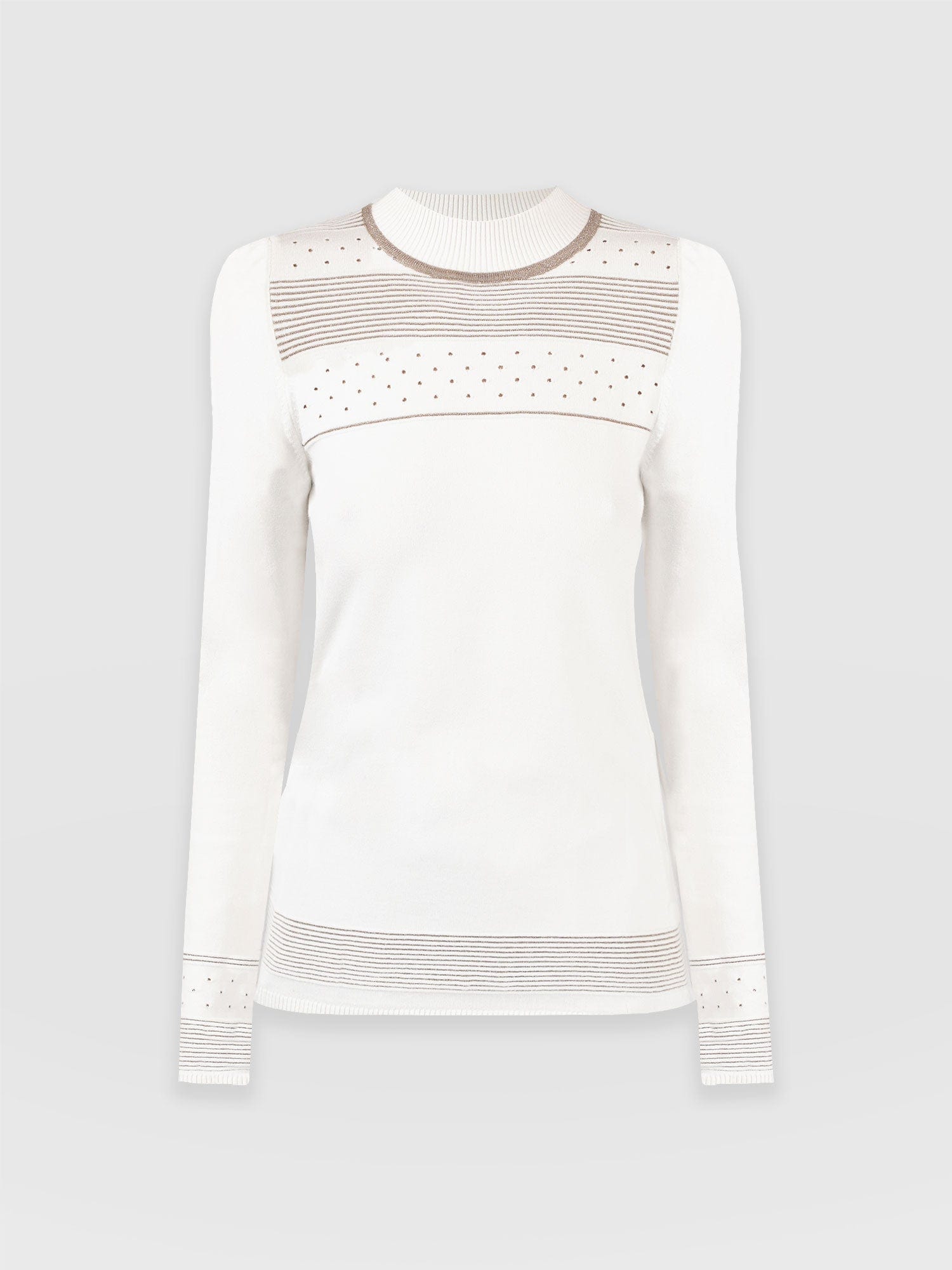 White top lace jumpers