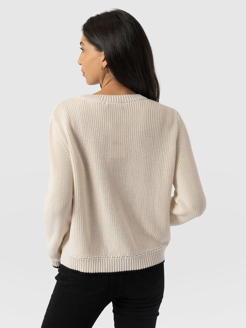 Remy Crop Sweater Yellow - Women's Sweaters | Saint + Sofia® US