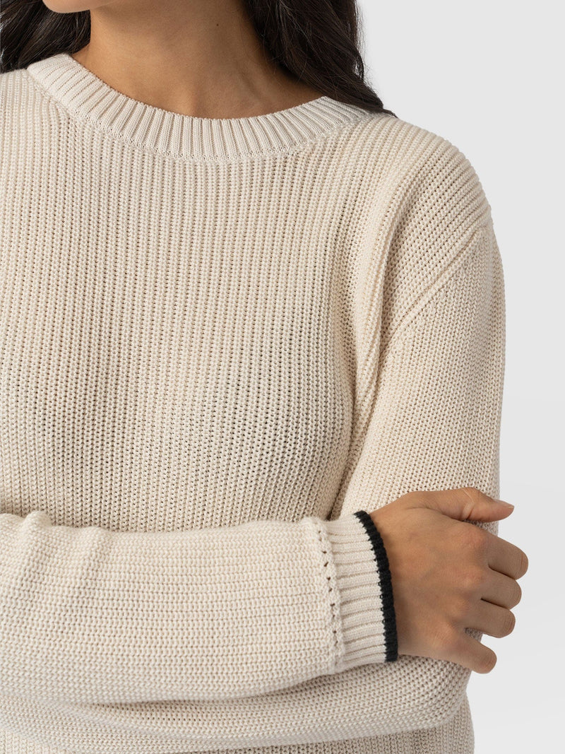 Remy Crop Sweater Yellow - Women's Sweaters | Saint + Sofia® US