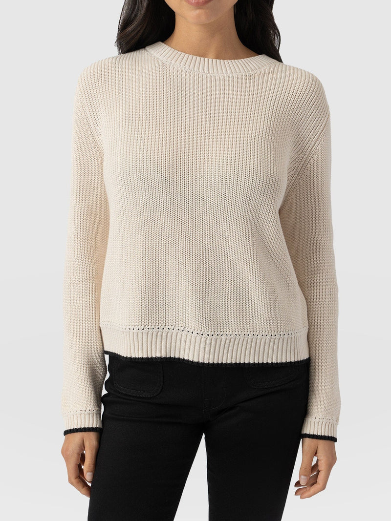 Remy Crop Sweater Yellow - Women's Sweaters | Saint + Sofia® US