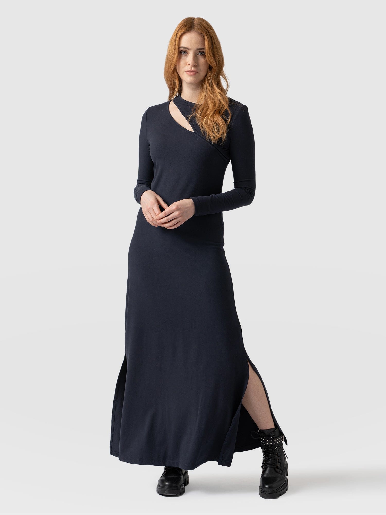 Womens long shop sleeve dresses uk