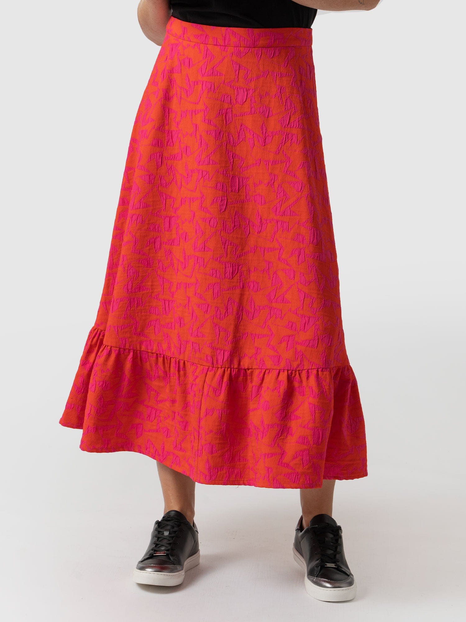 Riley Skirt Festival Jacquard - Women's Skirts | Saint + Sofia® USA