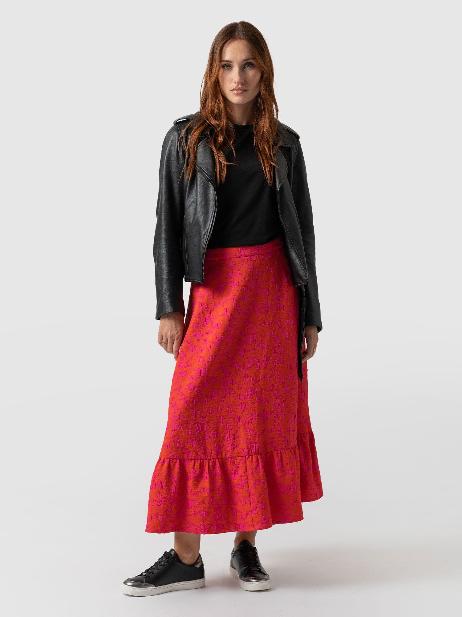 Riley Skirt Festival Jacquard - Women's Skirts | Saint + Sofia® USA