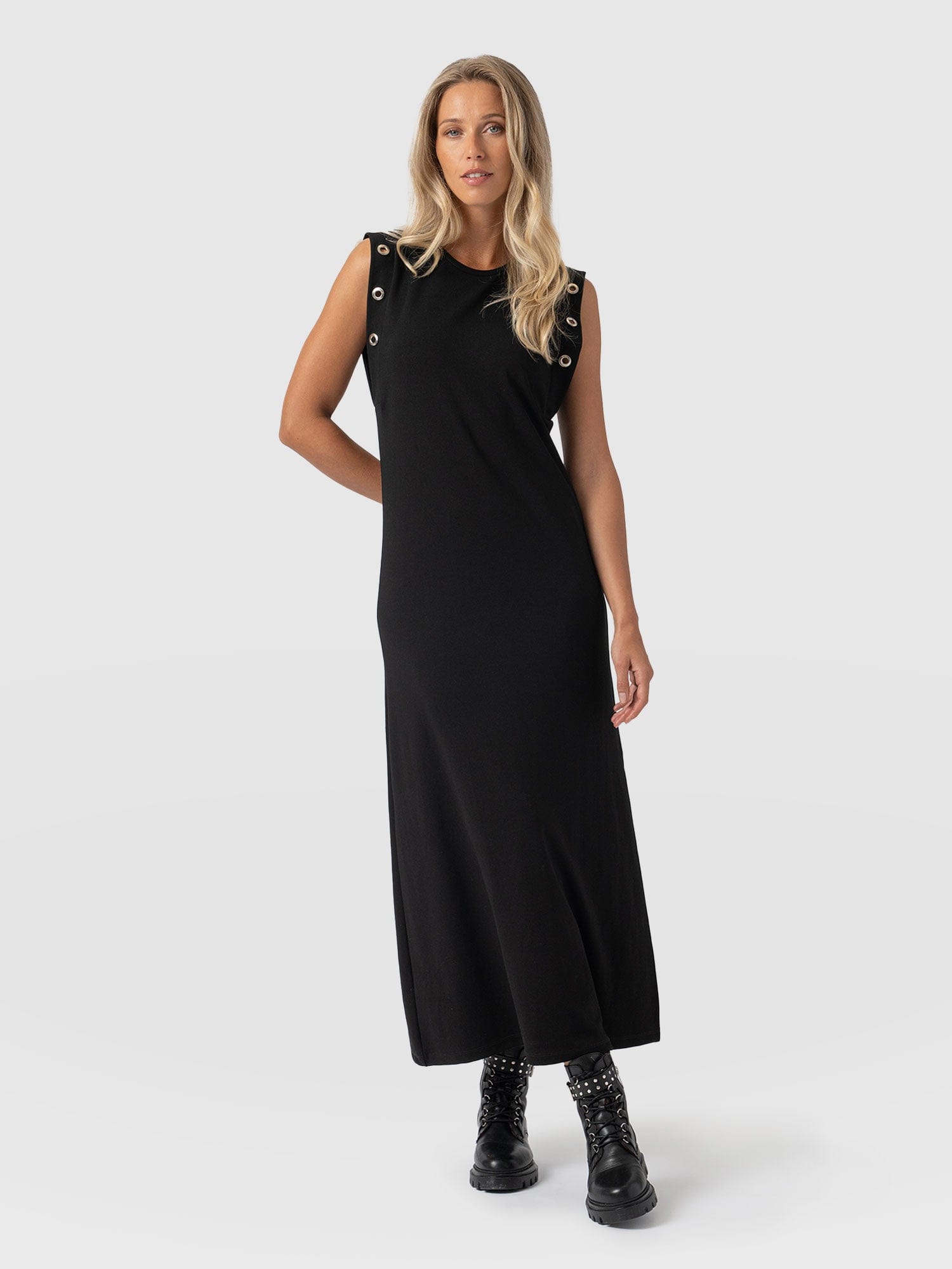 Rowan Dress Black Eyelet - Women's Dresses | Saint + Sofia® US