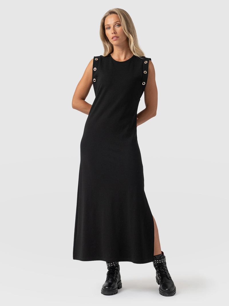 Rowan Dress Black Eyelet - Women's Dresses | Saint + Sofia® US