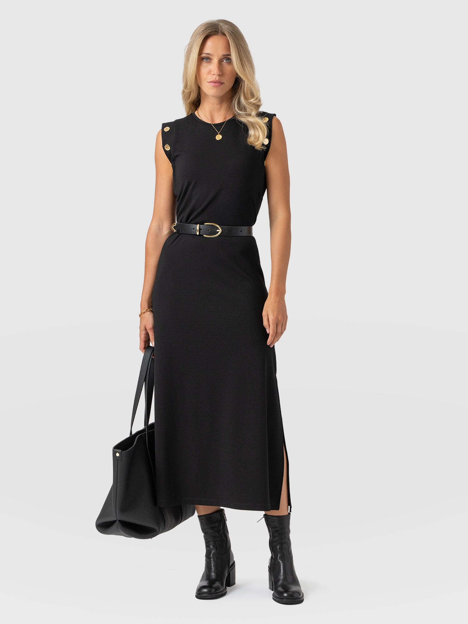 Rowan Dress - Black - Molten - Women's Dresses | Saint + Sofia® USA
