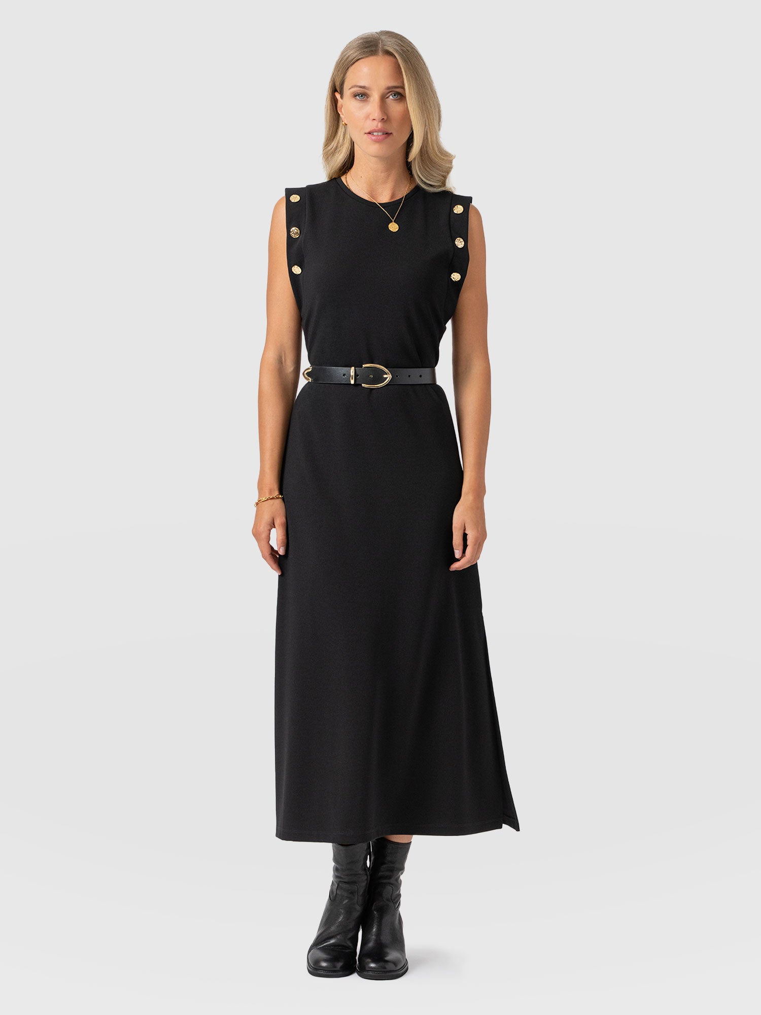 Rowan Dress - Black - Molten - Women's Dresses | Saint + Sofia® USA