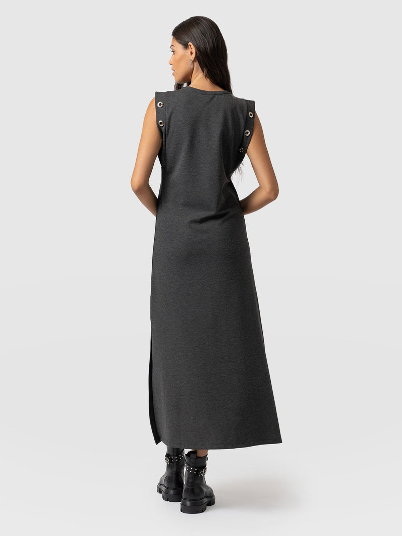 Rowan Dress Charcoal Eyelet - Women's Dresses | Saint + Sofia® US