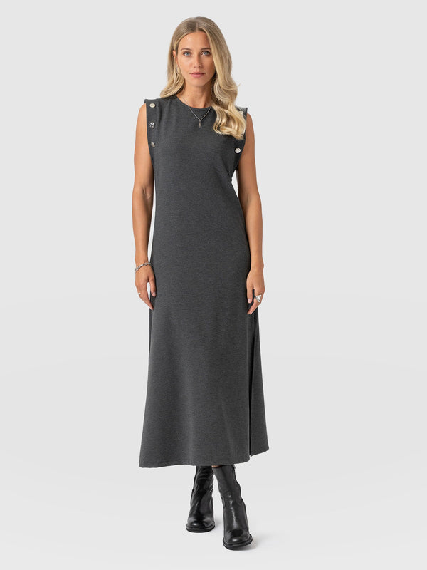 Rowan Dress - Charcoal - Molten - Women's Dresses | Saint + Sofia® USA