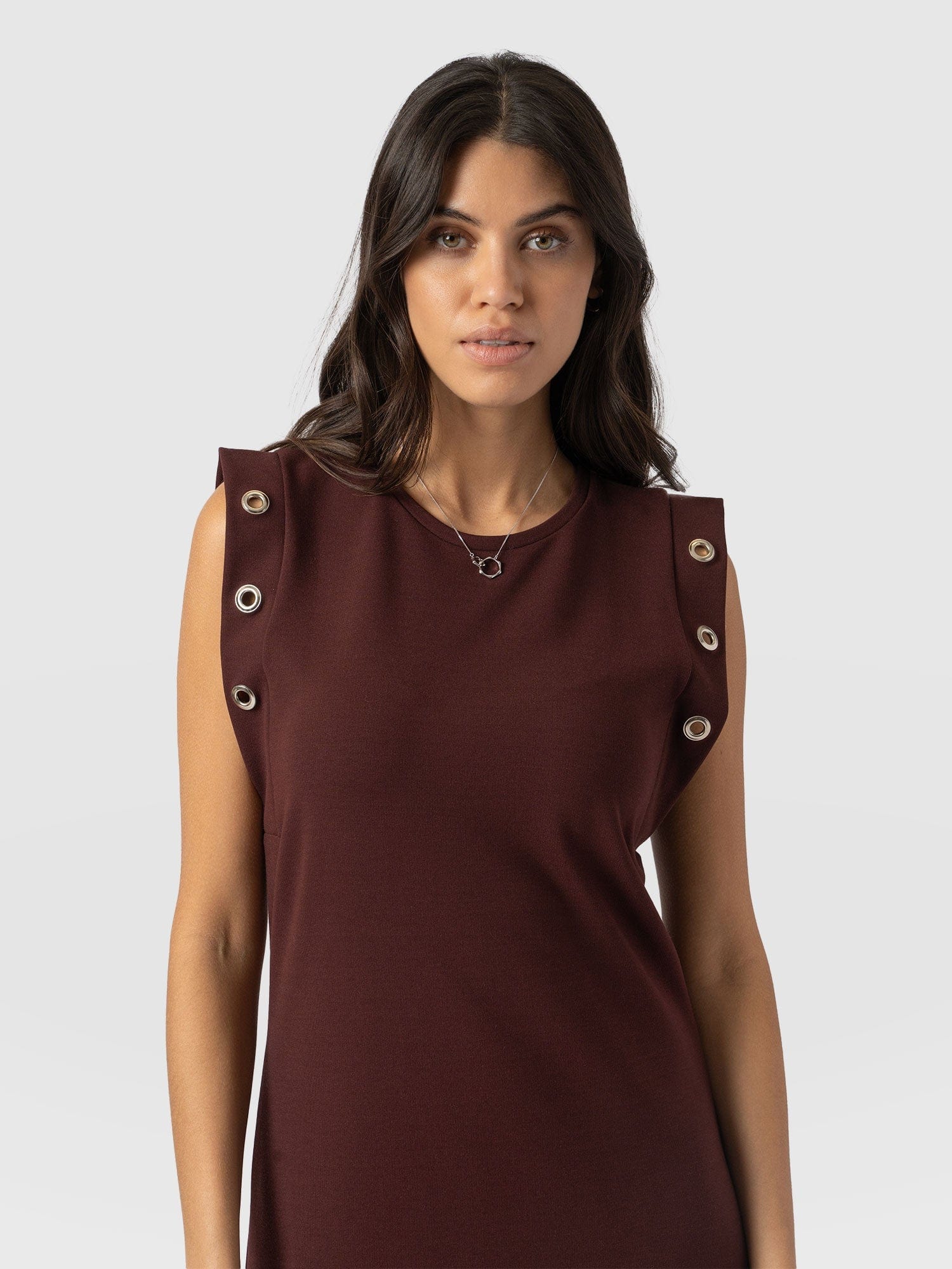 Rowan Dress Maroon - Women's Dresses | Saint + Sofia® US