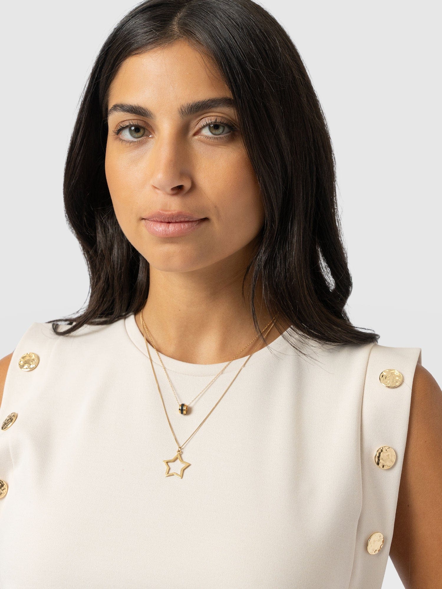 Rowan Tee - Cream - Molten - Women's T-shirts | Saint + Sofia® USA