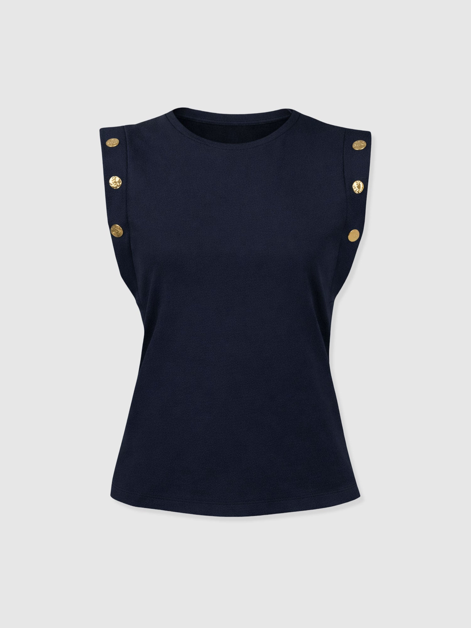 Rowan Tee - Navy - Molten - Women's T-shirts | Saint + Sofia® USA